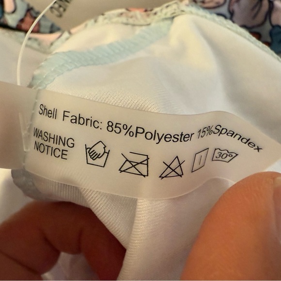 Floral Swim Dress Women’s Plus Size 1x Feminine Modest  Dainty Beach Vacation - Picture 7 of 10